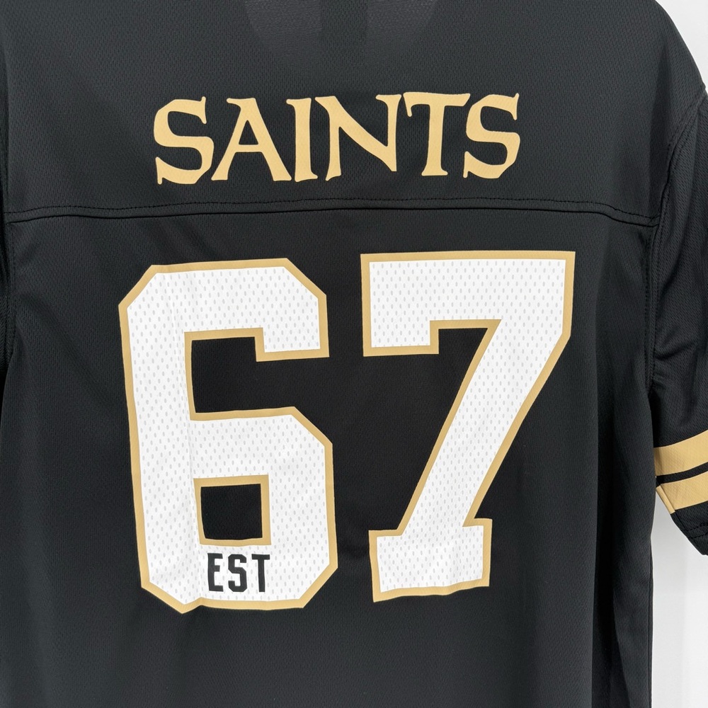 NFL New Orleans Saints Team Apparel Short Sleeve Jersey Shirt Small Football Fan - Picture 11 of 16